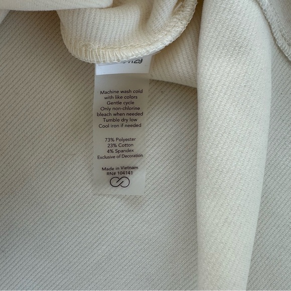 CALIA by Carrie Underwood White Oversized Hoodie Women’s M - Picture 3 of 6